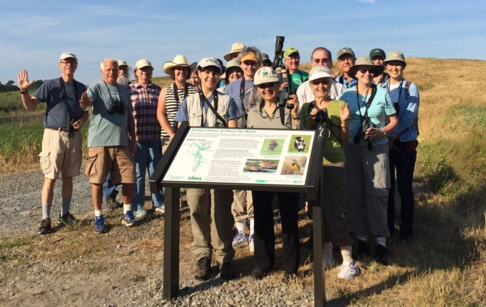 Croton-Point-Interpretive-Sign-June27-2016 Celebrating the new sign at Croton Point! Photo: Anne Swaim