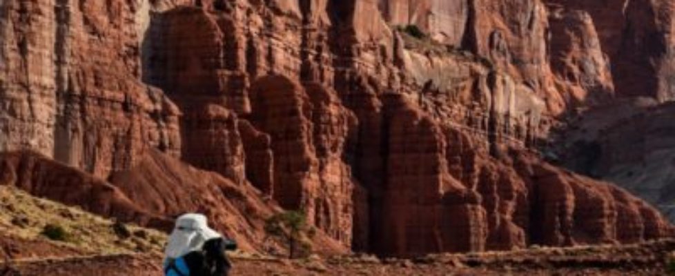 Exploring Capitol Reef. Photo: Rose DePalma