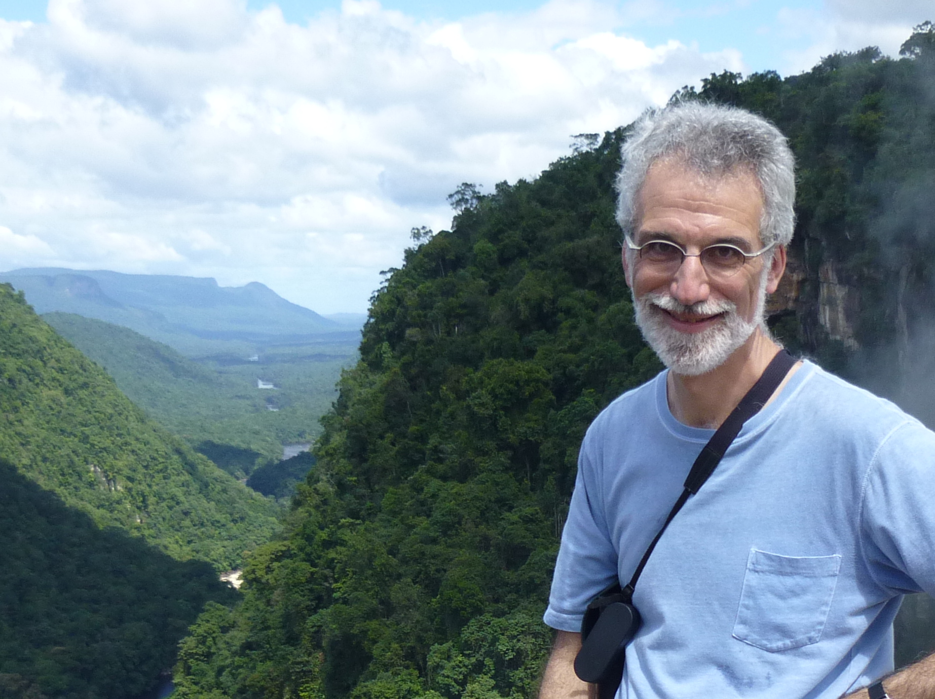 The author in heaven (aka Guyana). Photo: Keith Bass